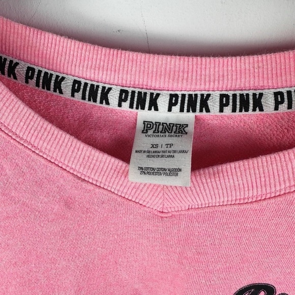 Victoria’s Secret PINK Color Block Long-Sleeve T-Shirt - Picture 2 of 5